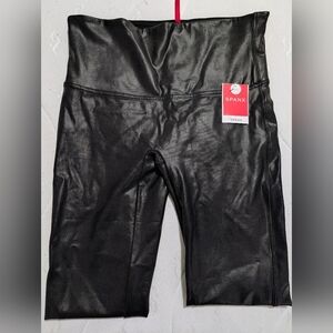 NWT Spanx New Faux Leather Leggings XL, Tall